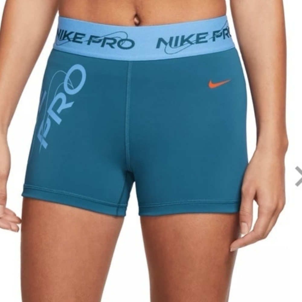 Nike Women's Blue Athletic Shorts